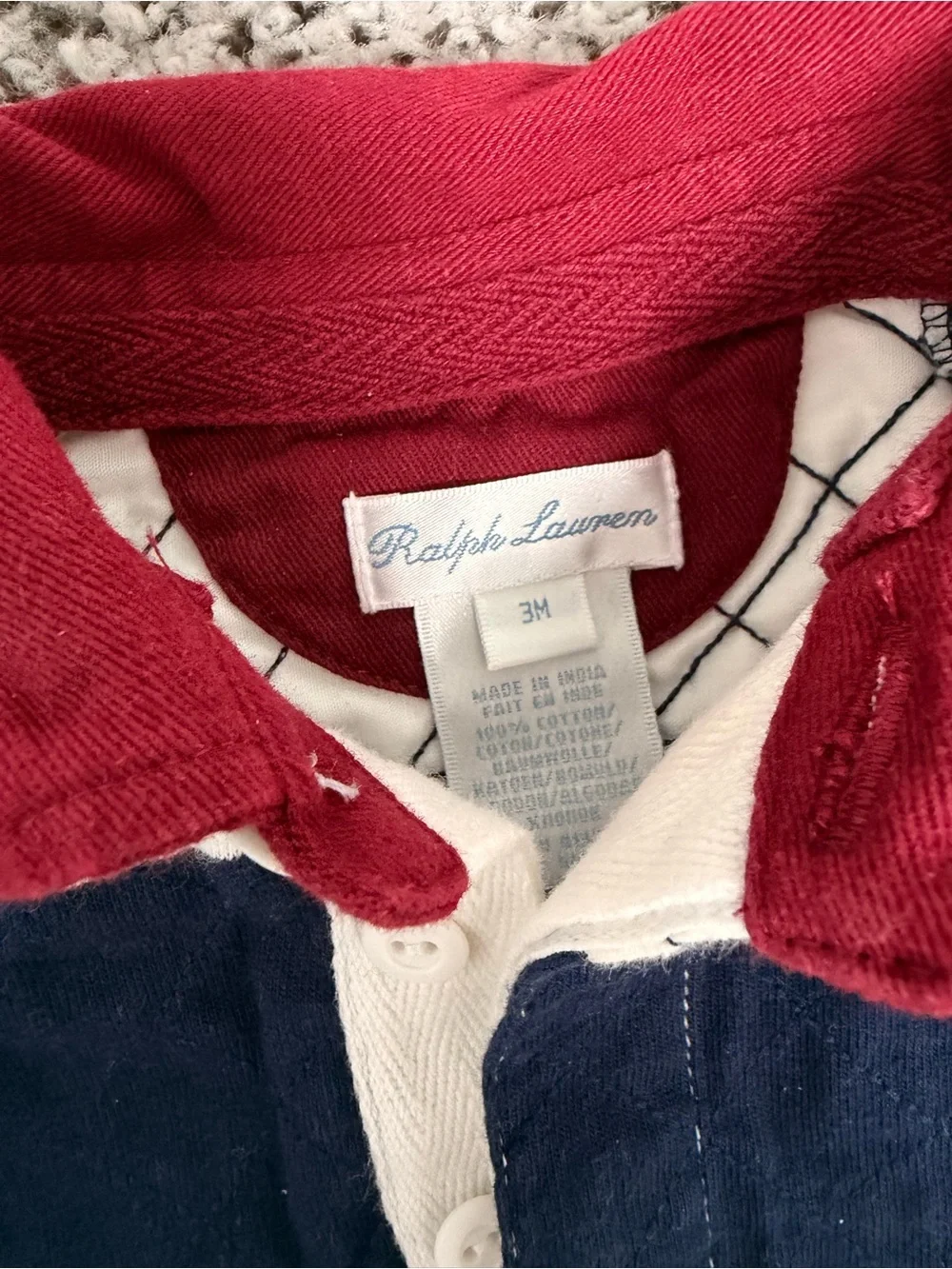 Polo Ralph Lauren baby boys rompers size 3M